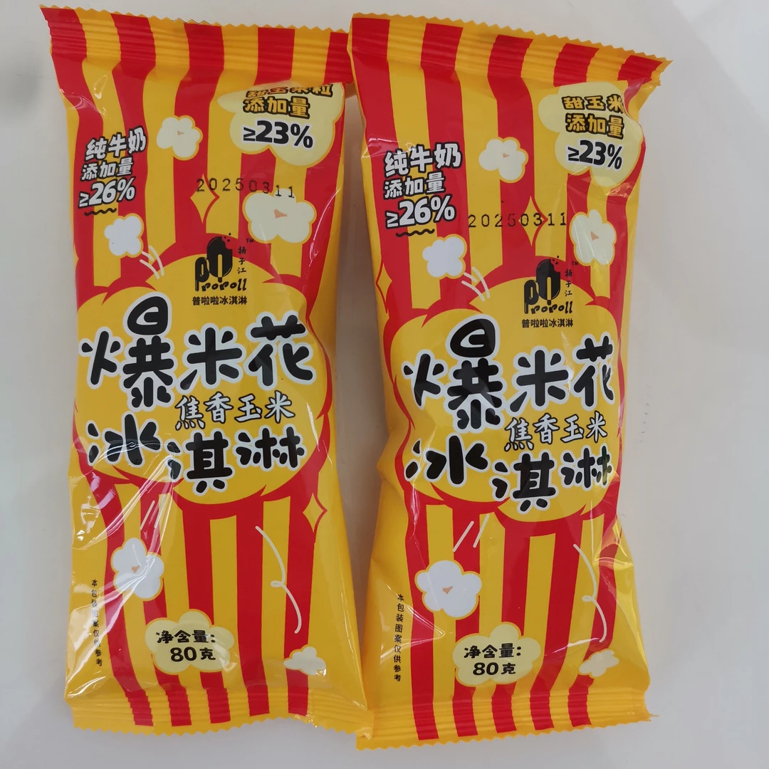 爆米花蕉香玉米口味80g/支