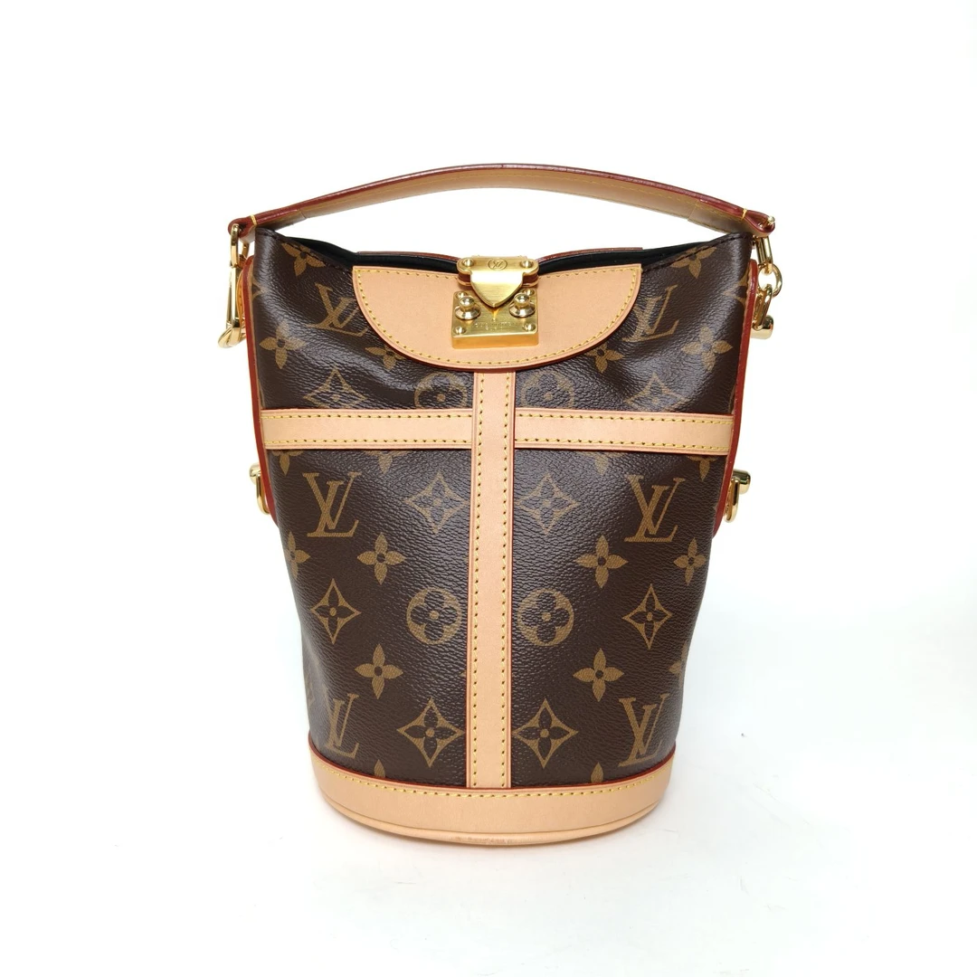 99新 LouisVuitton/路易威登 【娇】薯条包 老花 PVC 芯片 926723