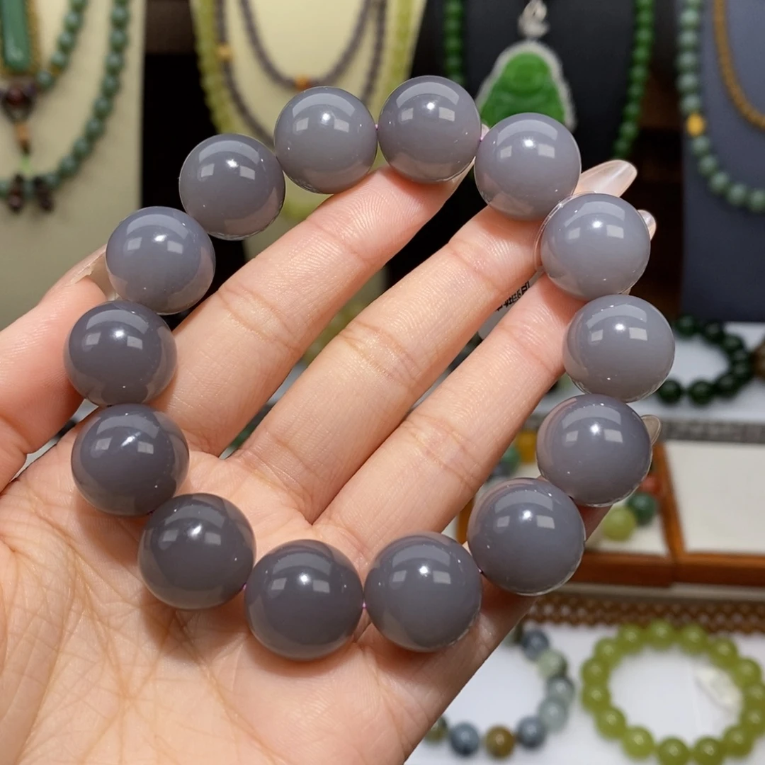 和田玉未镶嵌手串卡16