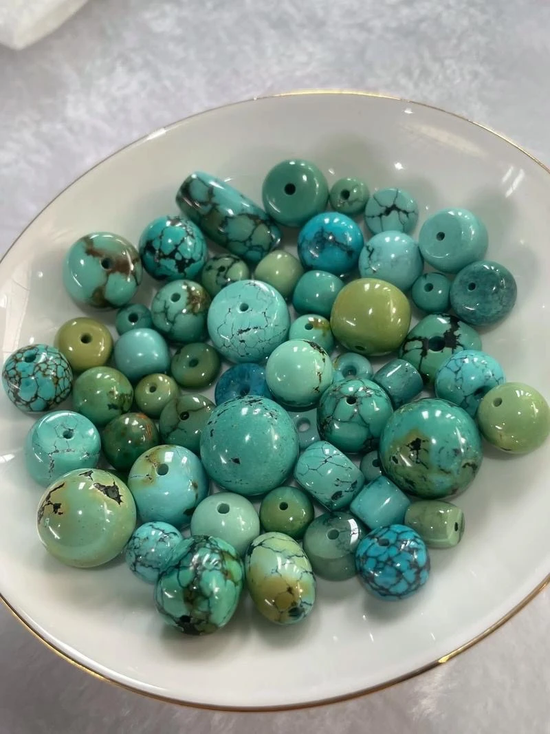 湖北十堰铁线老型珠 文玩diy配饰散配珠腰珠手工串珠