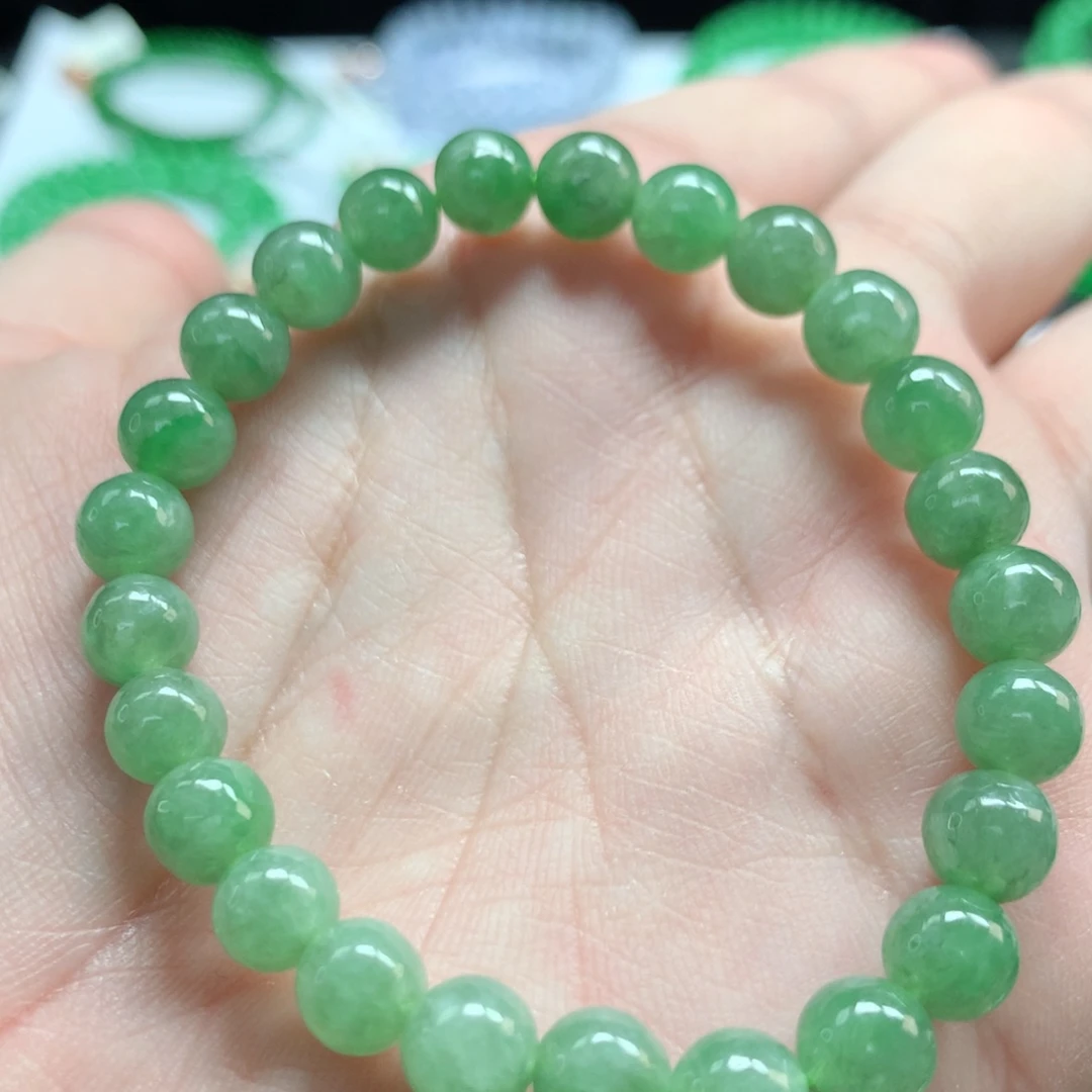 翡翠未镶嵌手链翡翠