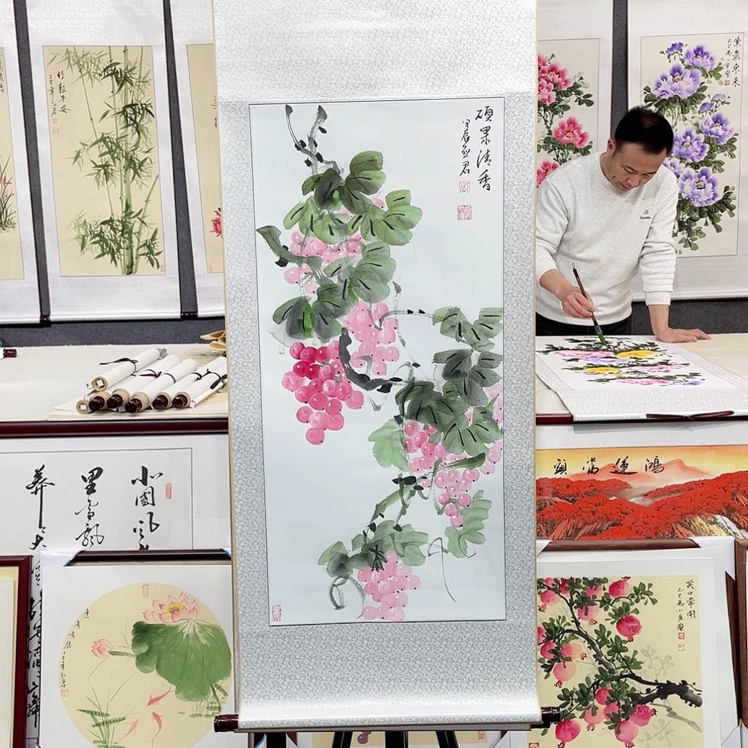 国画手绘作品手绘作品