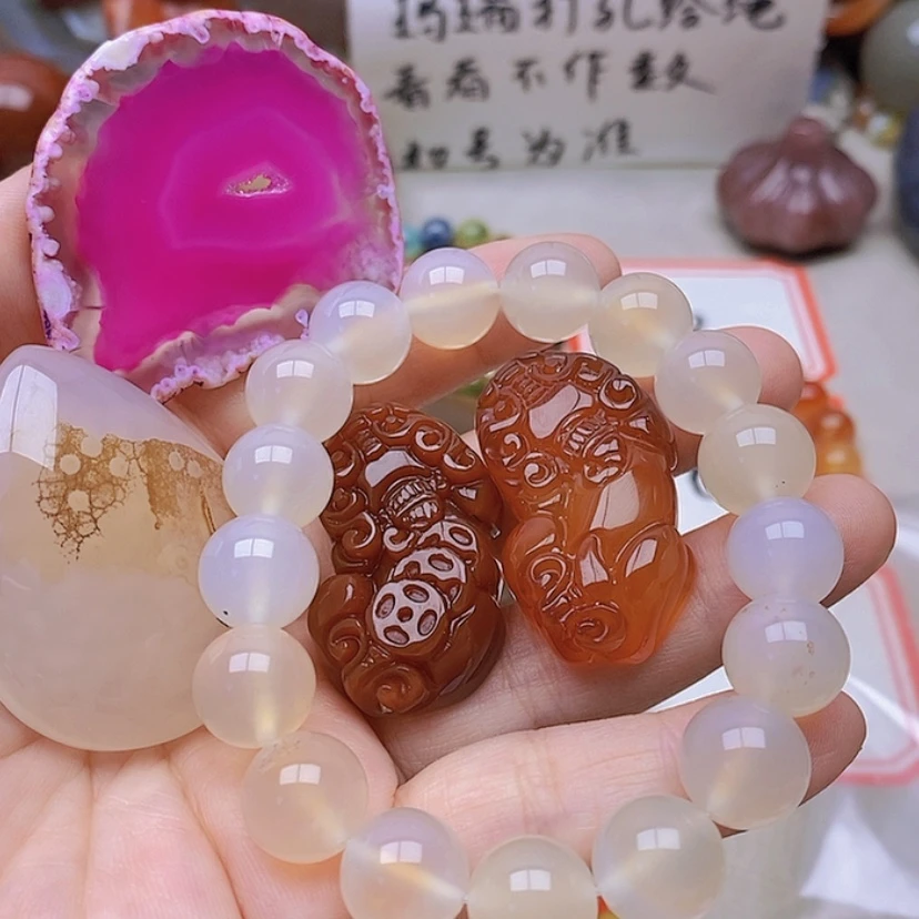 【闪购商品】未镶嵌玛瑙/玉髓珠宝半成品用****2