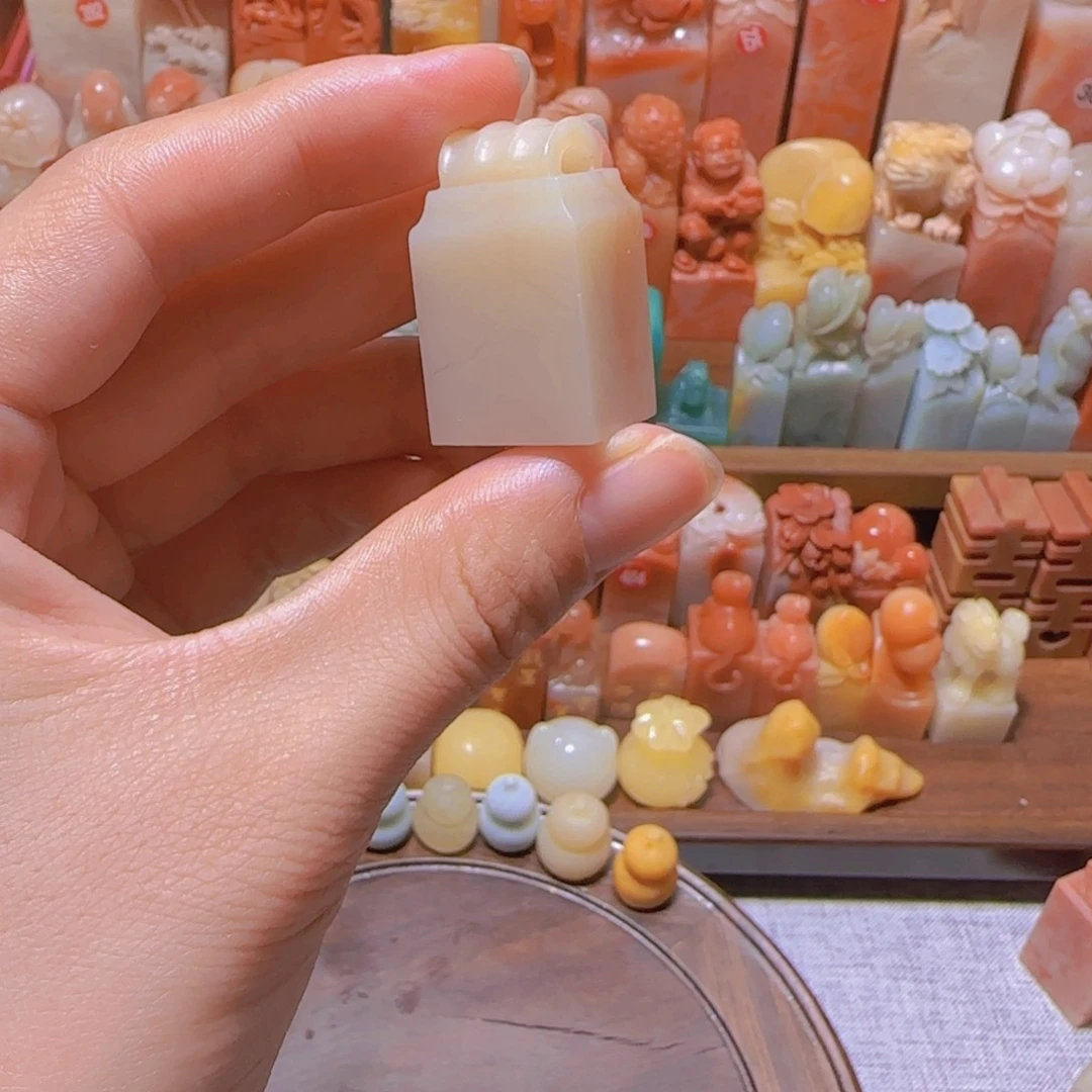 寿山石印石篆刻作品