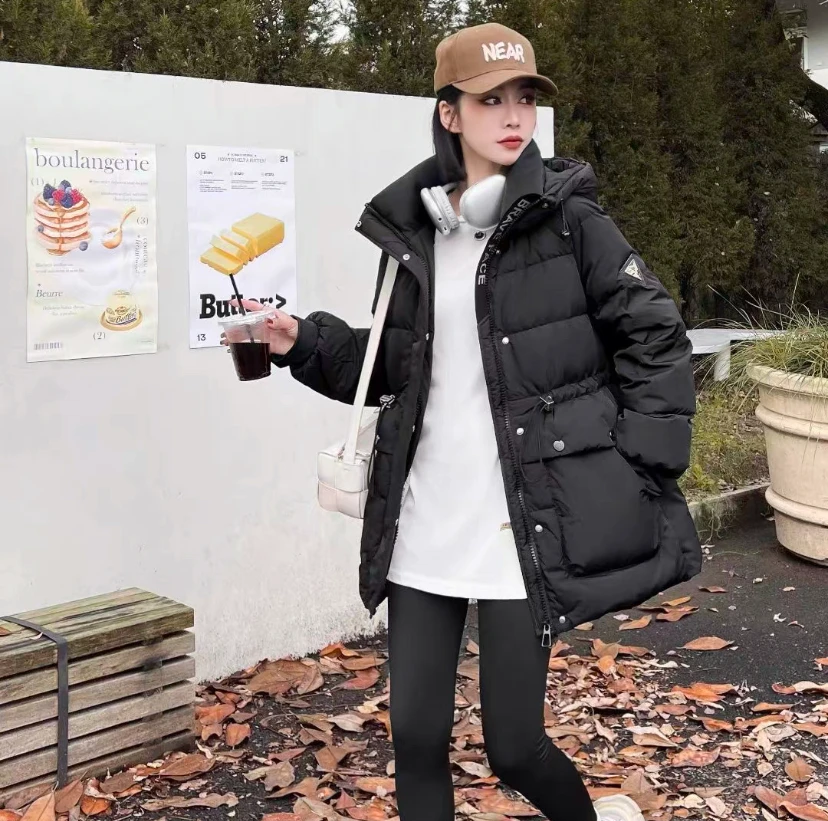 【影姐宠粉】专柜保暖百搭女款收腰大码女装冬季羽绒服8821