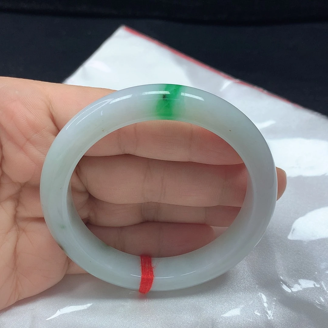 翡翠未镶嵌手镯5859