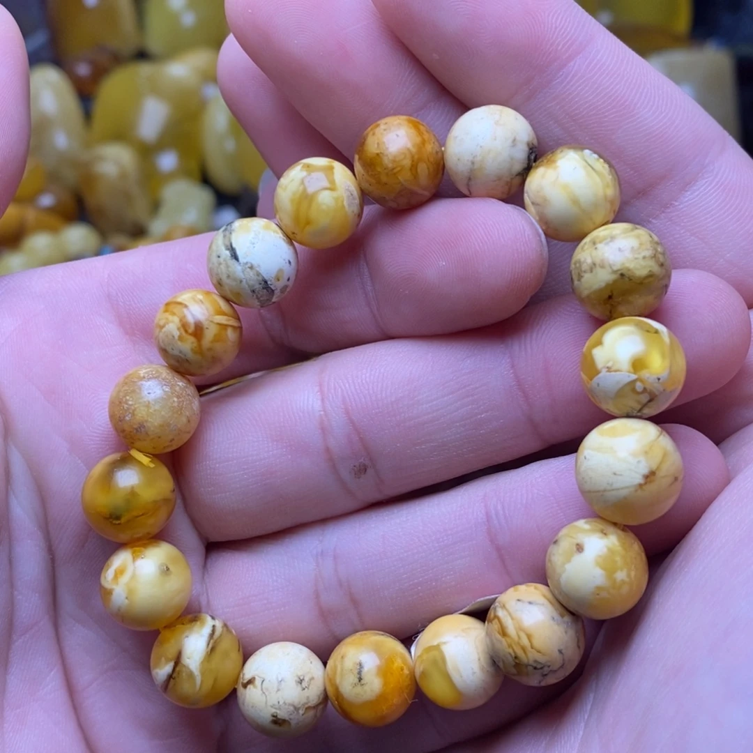 琥珀未镶嵌裸石蜜蜡