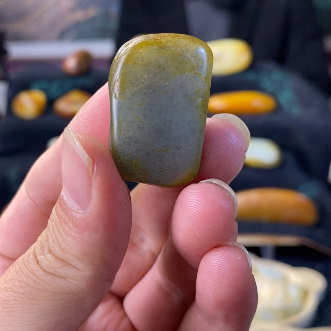 和田玉未镶嵌挂件1