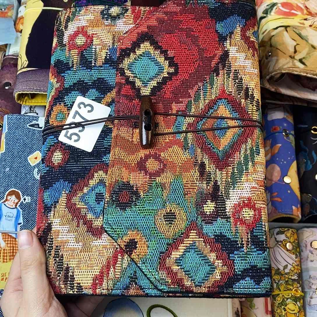 织绣A5活页不加纸5373