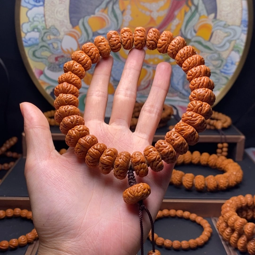 手串桃核龙纹桃核大肠