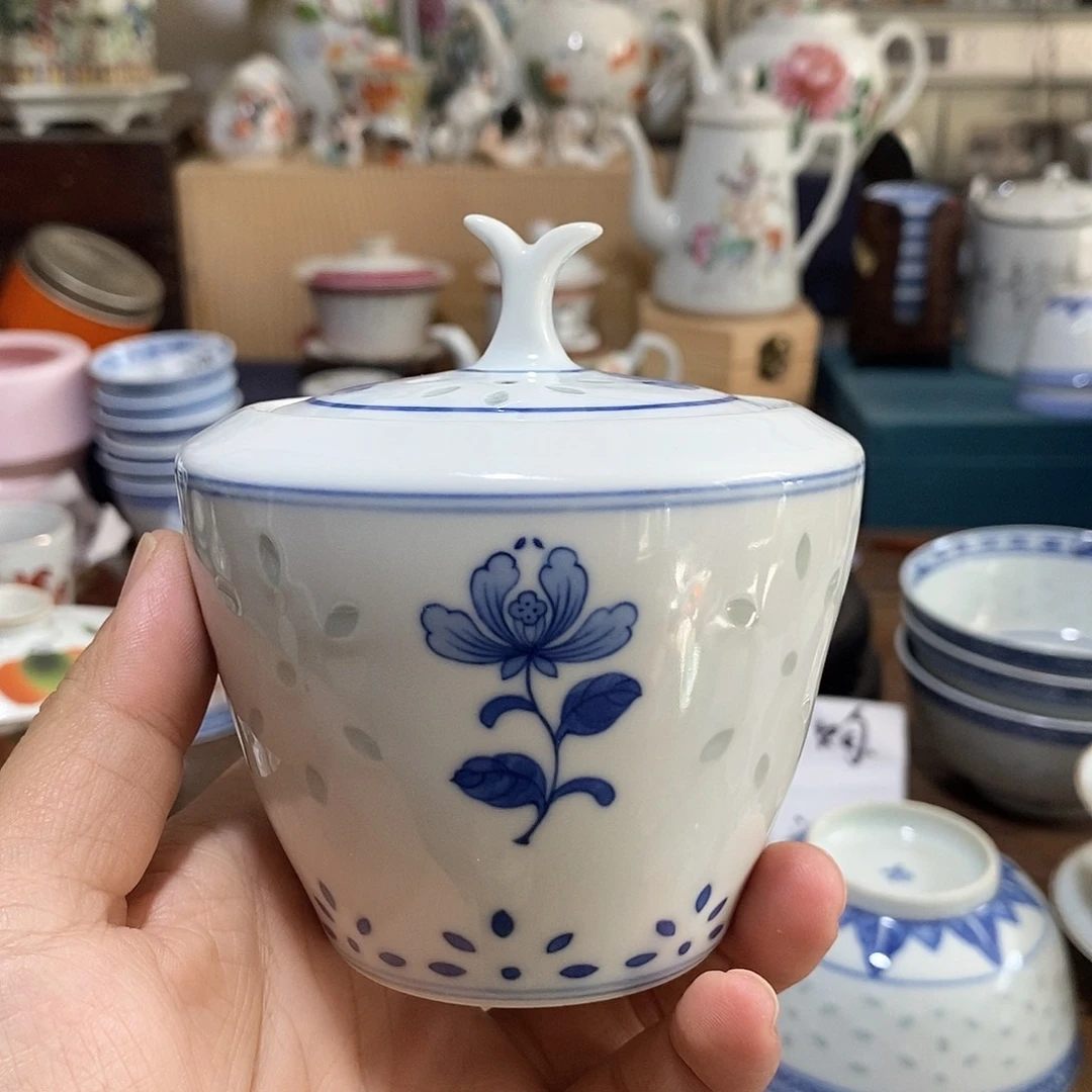 摆件小瑕疵美研室罐子