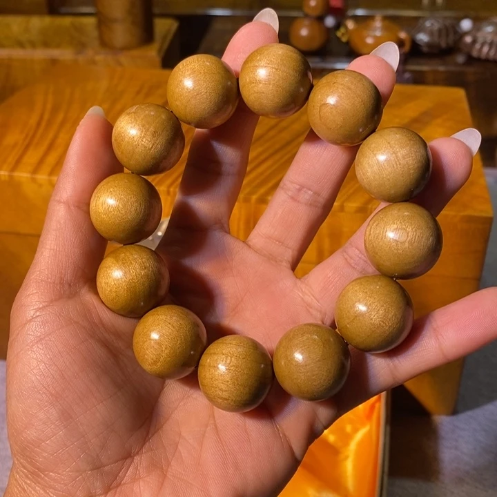 金丝楠金丝楠木小叶手串2.0