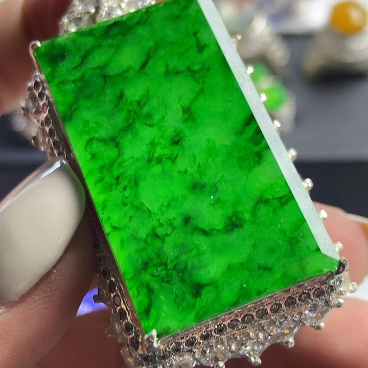 格***8定制翡翠未镶嵌8655855855588