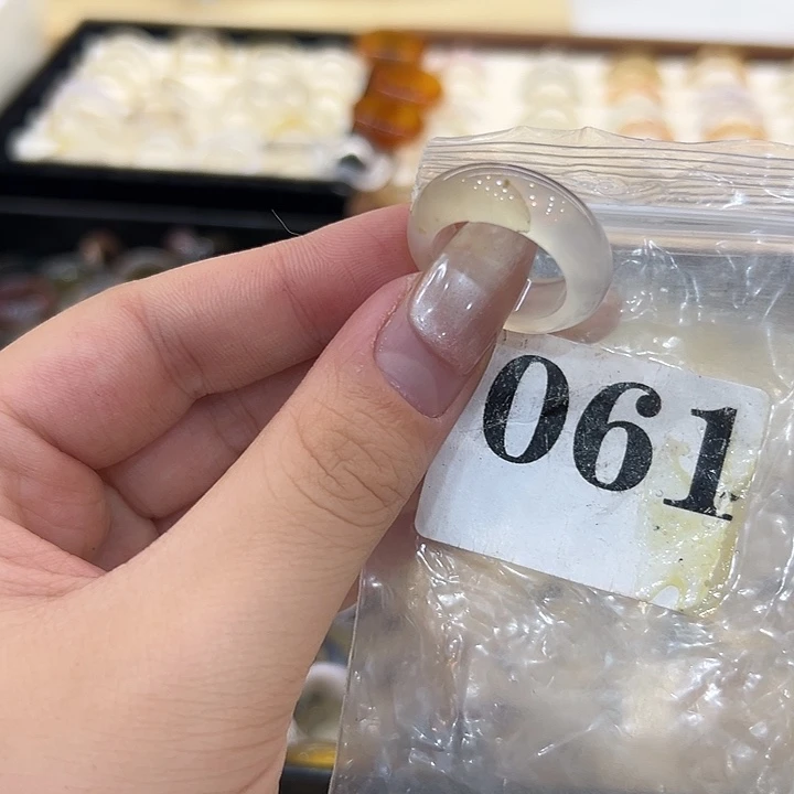 玛瑙/玉髓合金戒指61港15