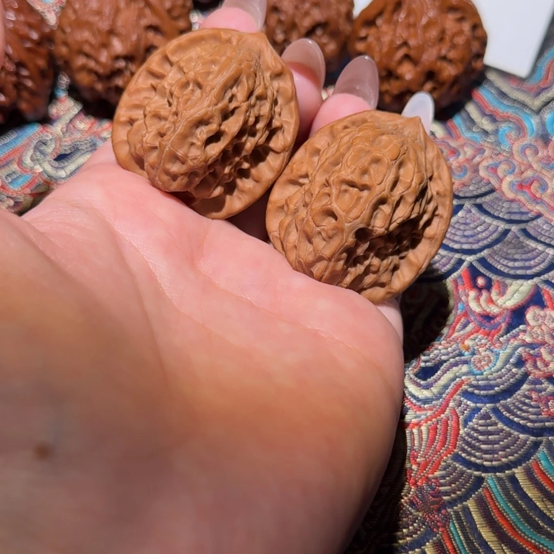 把件核桃1312号35白蛇谷文玩核桃