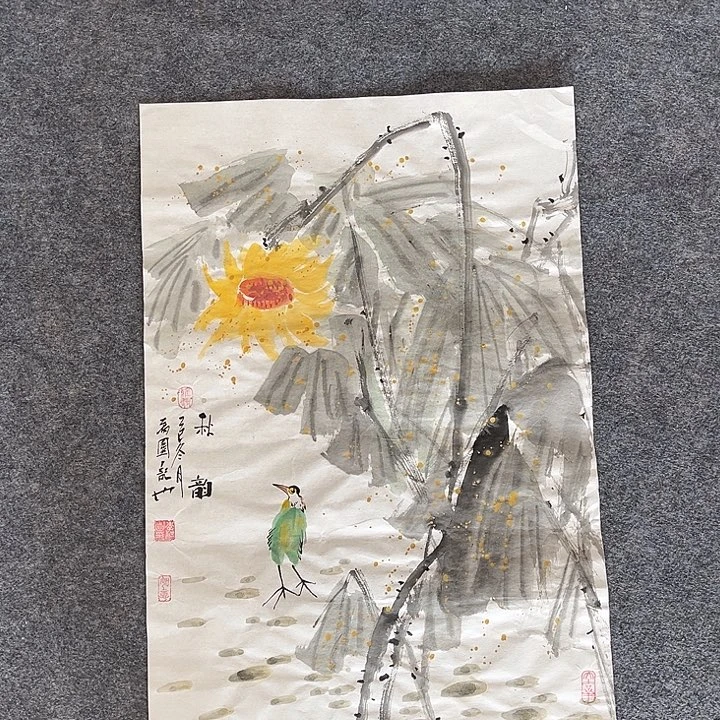 国画花鸟画作品欣赏