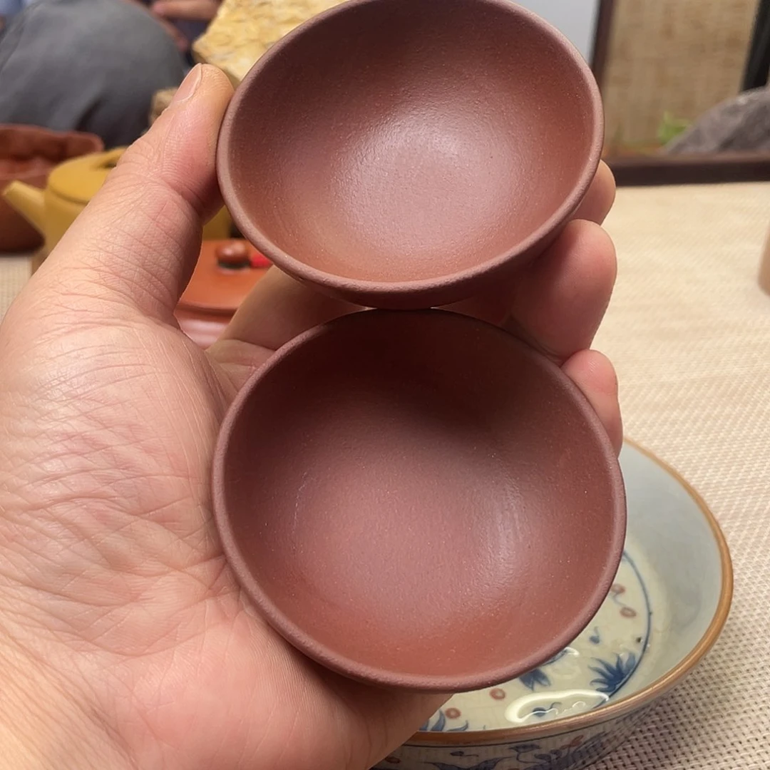 茶杯紫砂中槽清小茶碗50cc一个