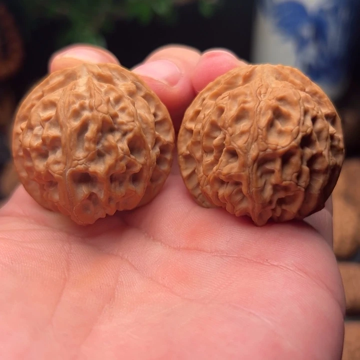 文玩核桃把件苹果园40