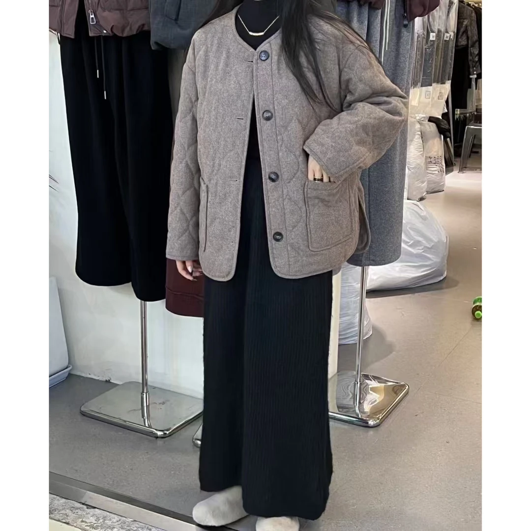 8773两色圆领外套