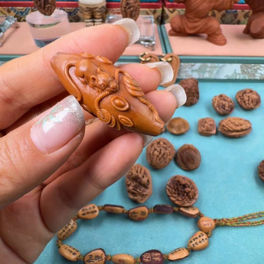 手串/手链橄榄核核潮核雕手工制作