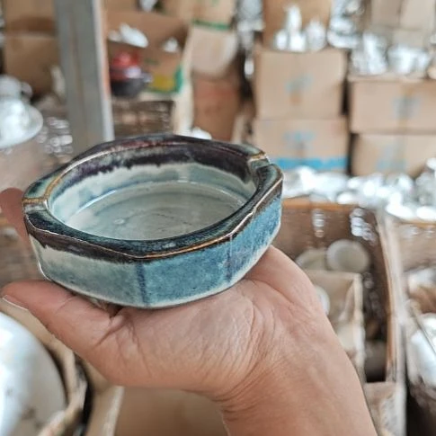 库存微瑕窑变烟灰缸