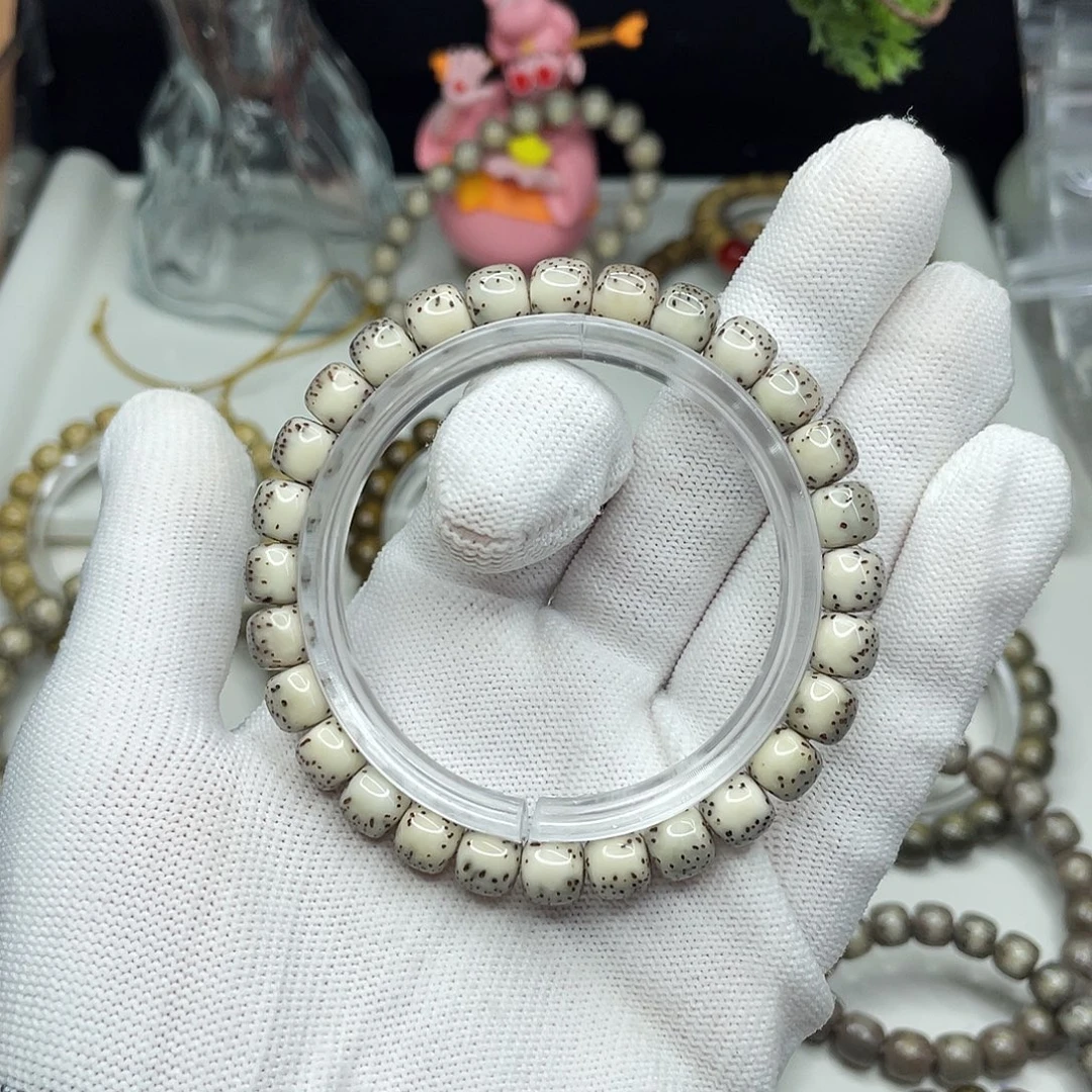 米****手串星月菩提8mm 灰背河豚