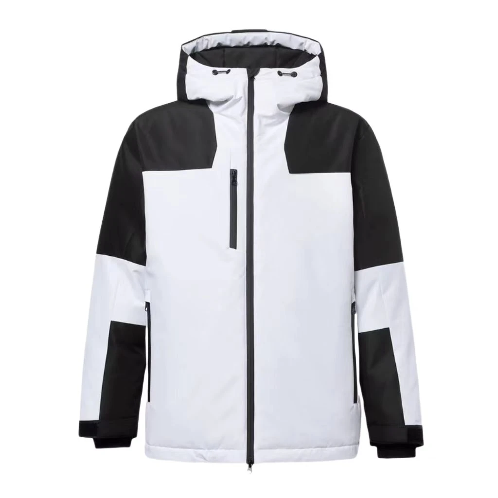 A972     男士连帽棉服休闲百搭保暖冬季拼色