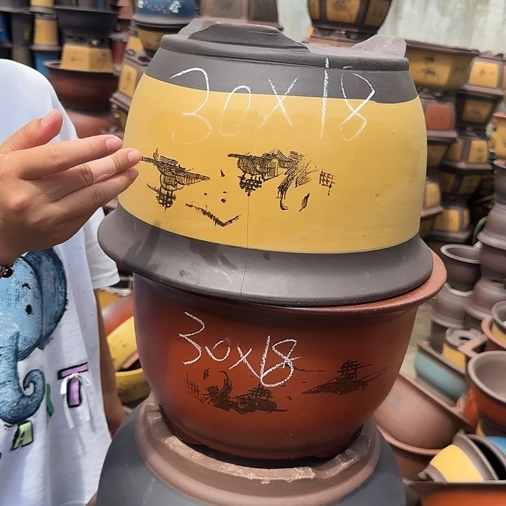 30紫气东来花盆花盆+003花盆