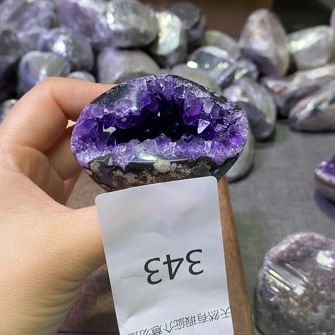 未镶嵌珠宝半成品紫晶