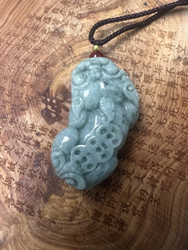 美爸优选翡翠貔貅挂坠
