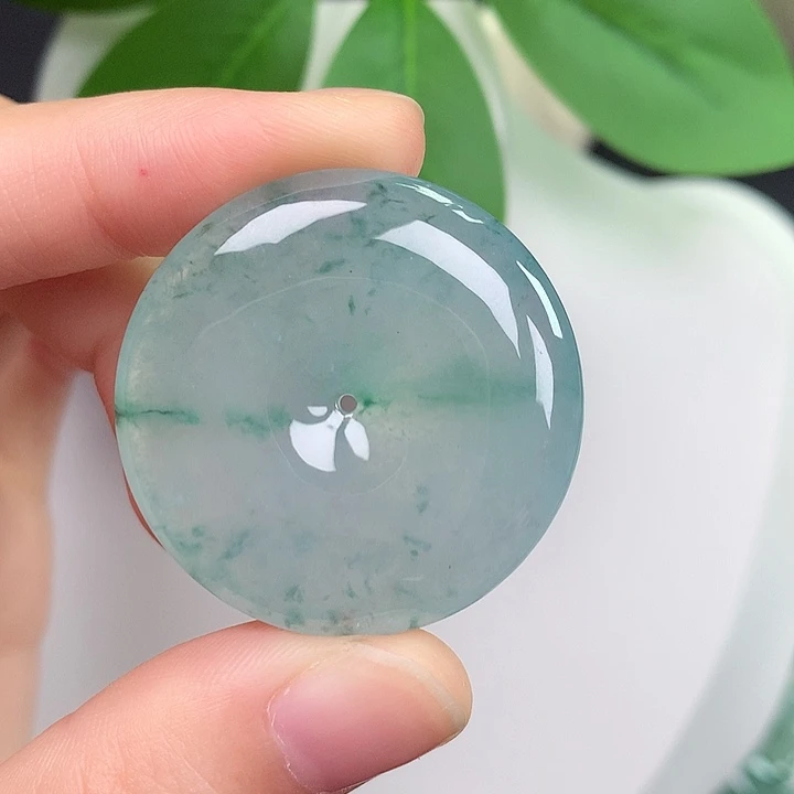 颈饰未镶嵌翡翠平安扣 33-6.1mm