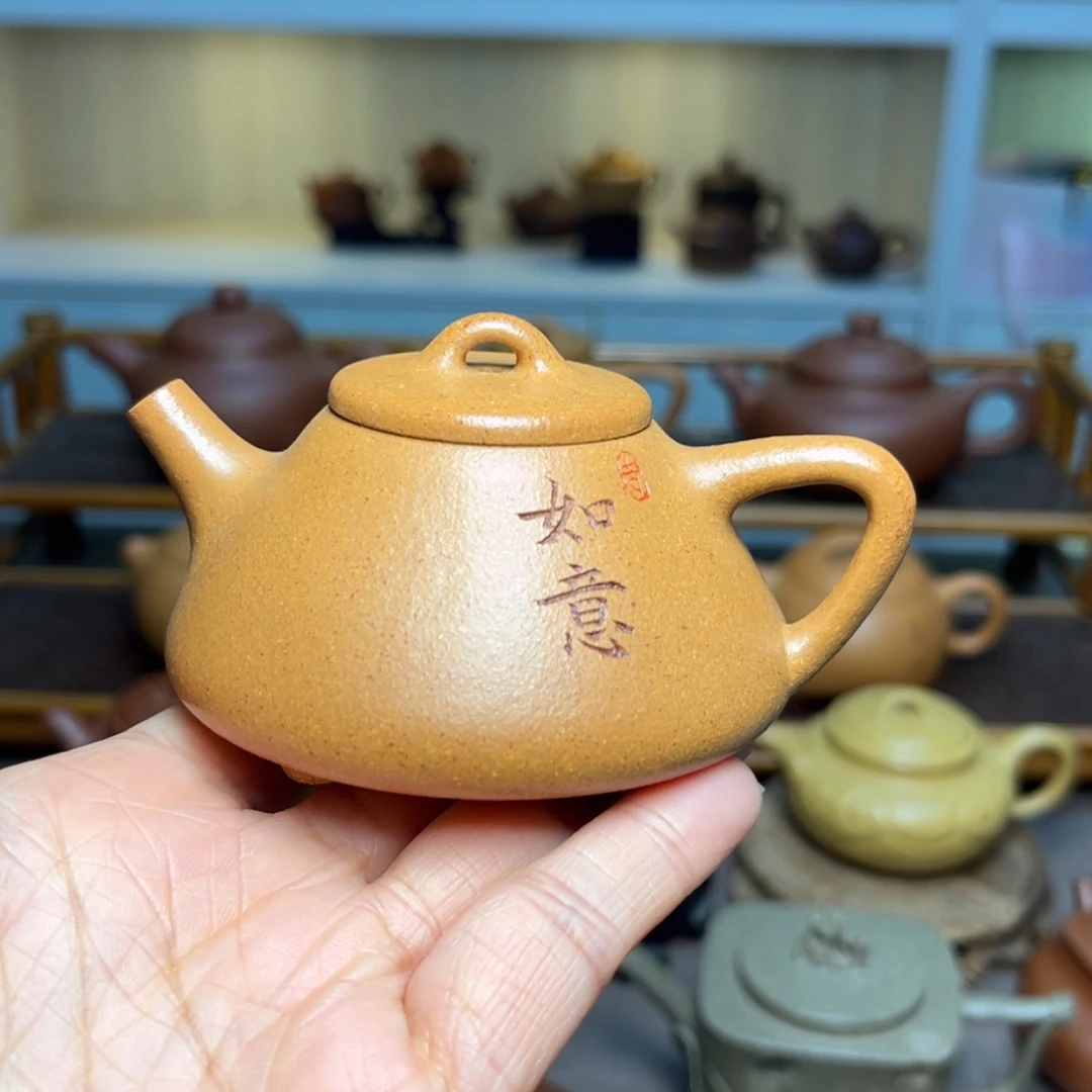 紫砂茶壶T手工制作