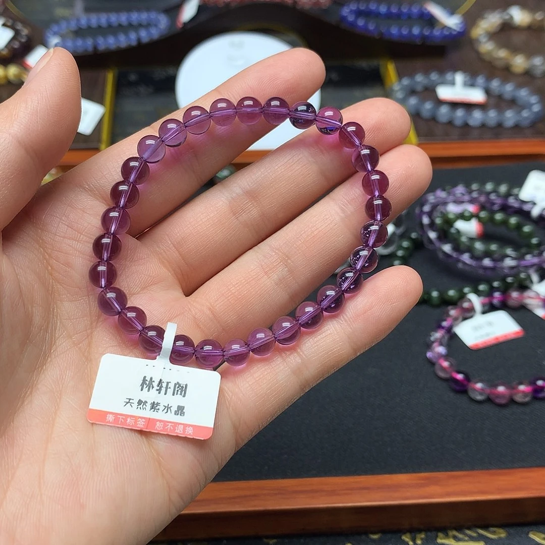 水晶手链未镶嵌母****店手链