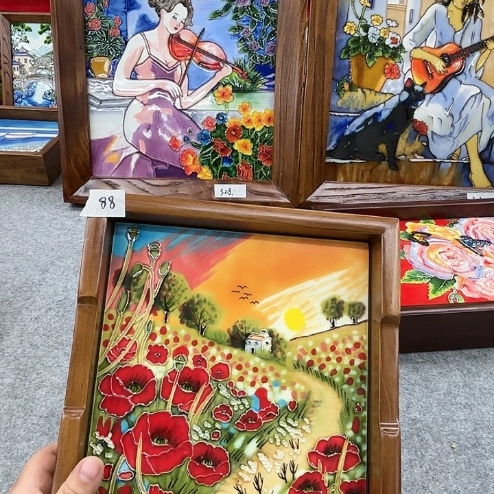 陶瓷板画23/23托盘