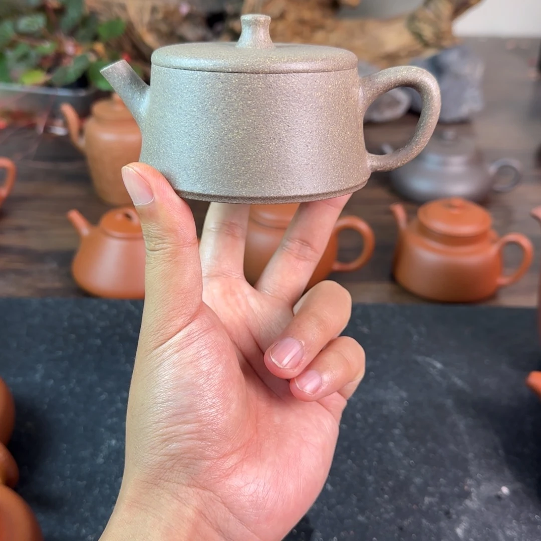 紫砂茶壶2**3紫砂壶 云柱