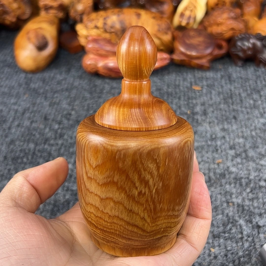 崖柏太行崖柏崖窝黑金溏心玉华罐子