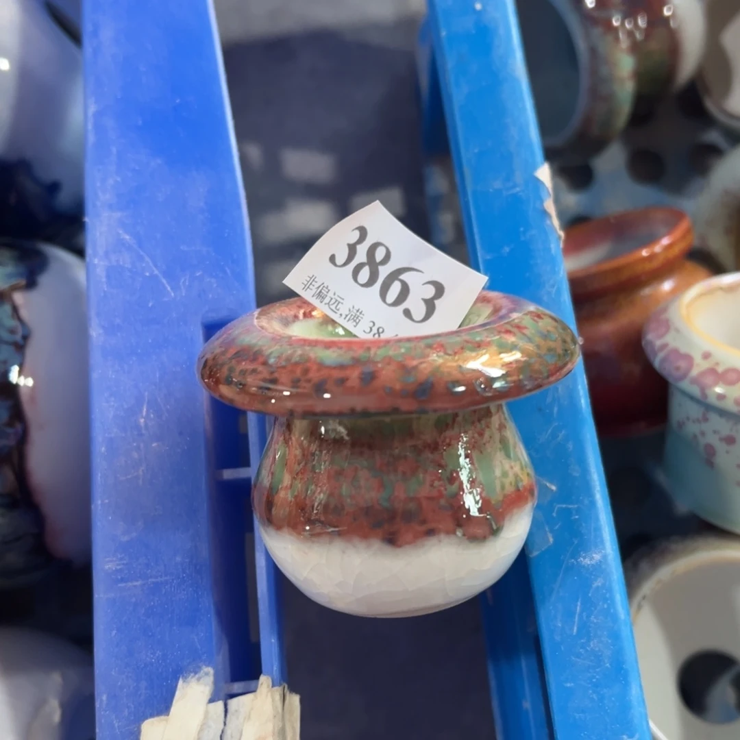 红陶景德镇手工花盆