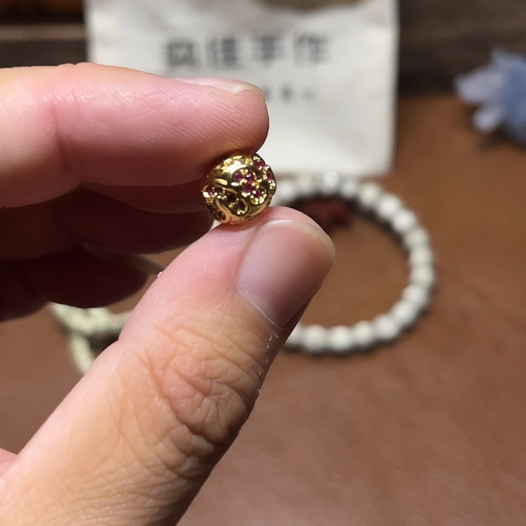 没***强吊坠星月菩提9改手串