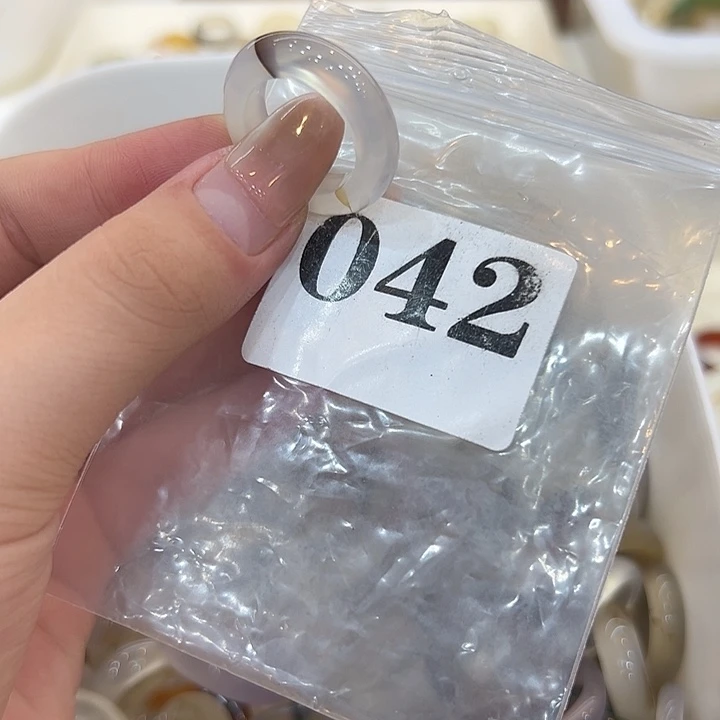 合金戒指玛瑙/玉髓42港15