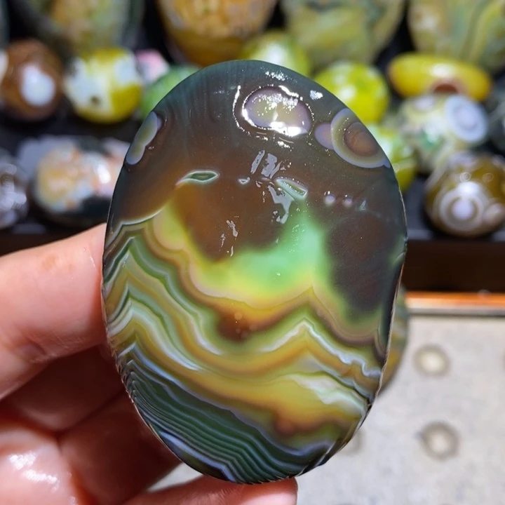 未镶嵌玛瑙/玉髓珠宝半成品36