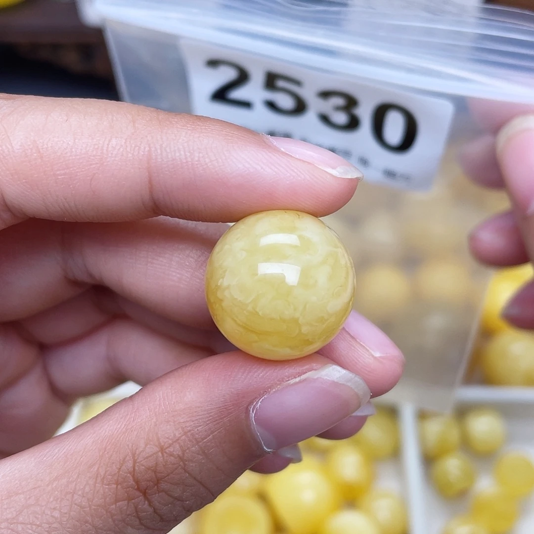 蜜蜡未镶嵌珠宝奇石粉17.6