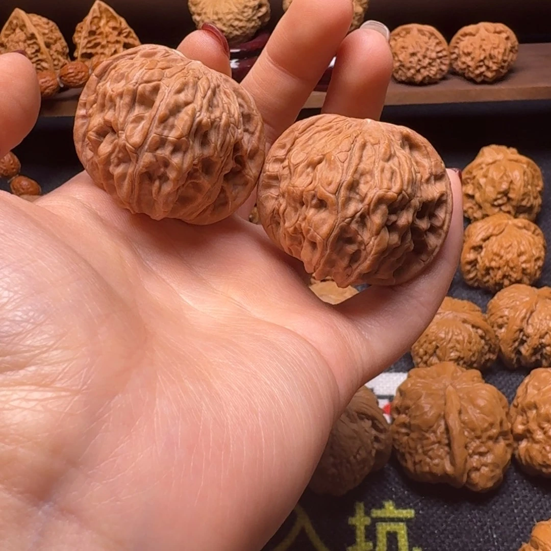 文玩核桃吊坠42.5磨盘