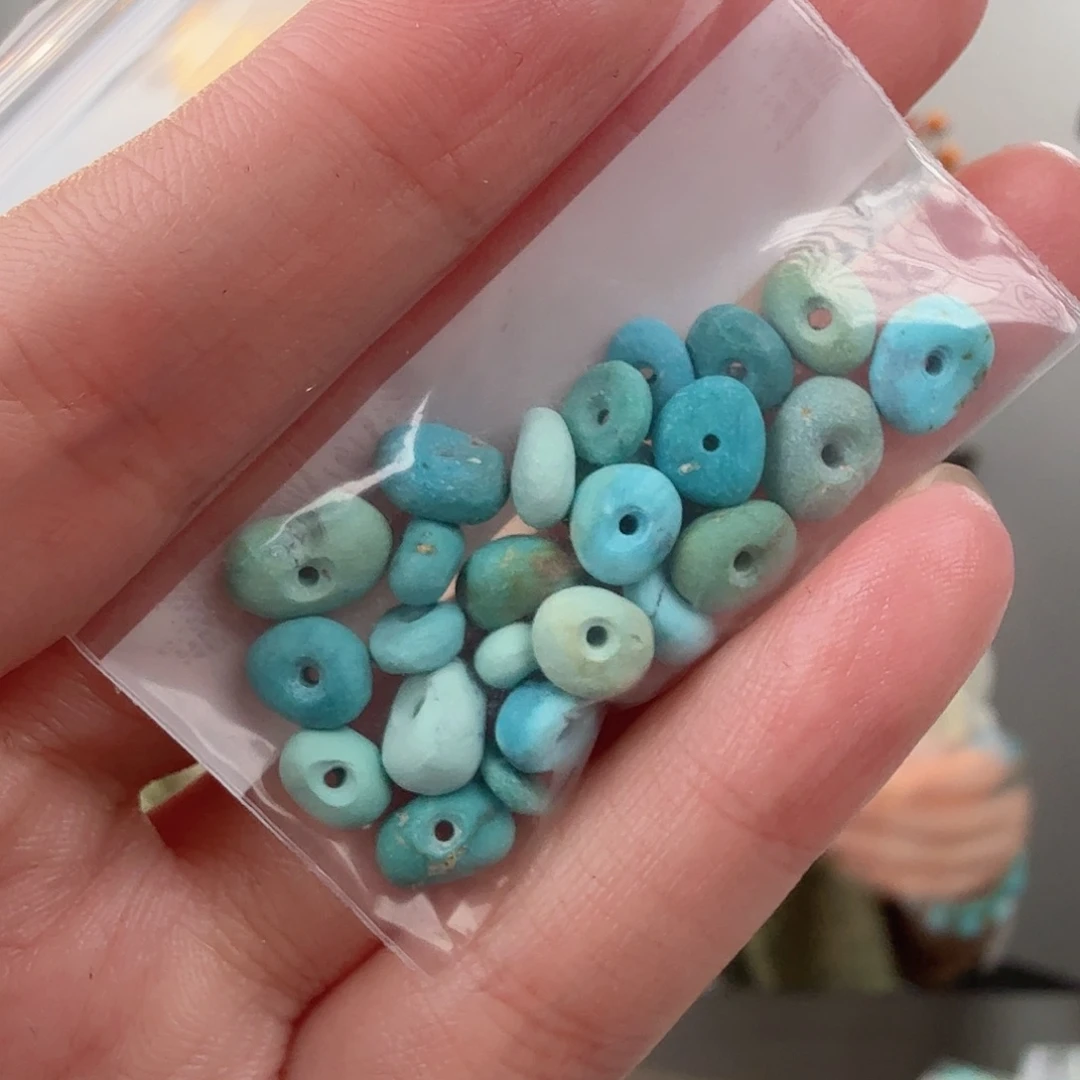 绿松石未镶嵌珠宝半成品