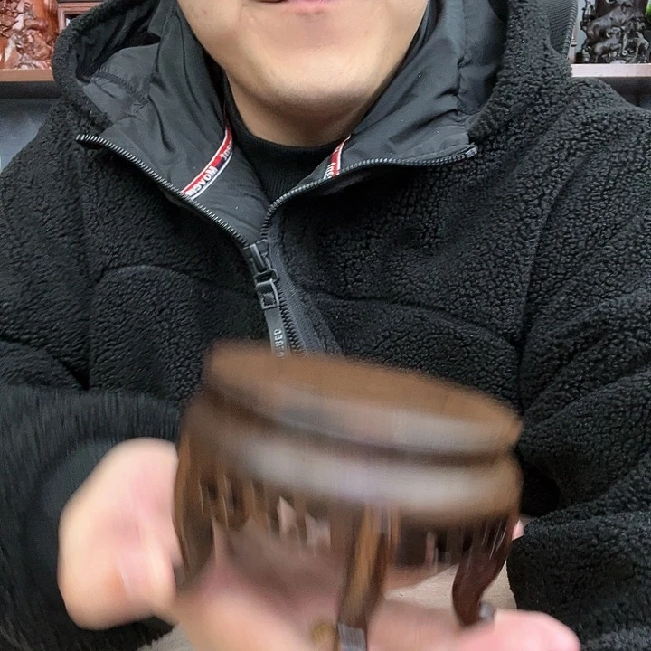 乌木类端景台小李子红木工艺品