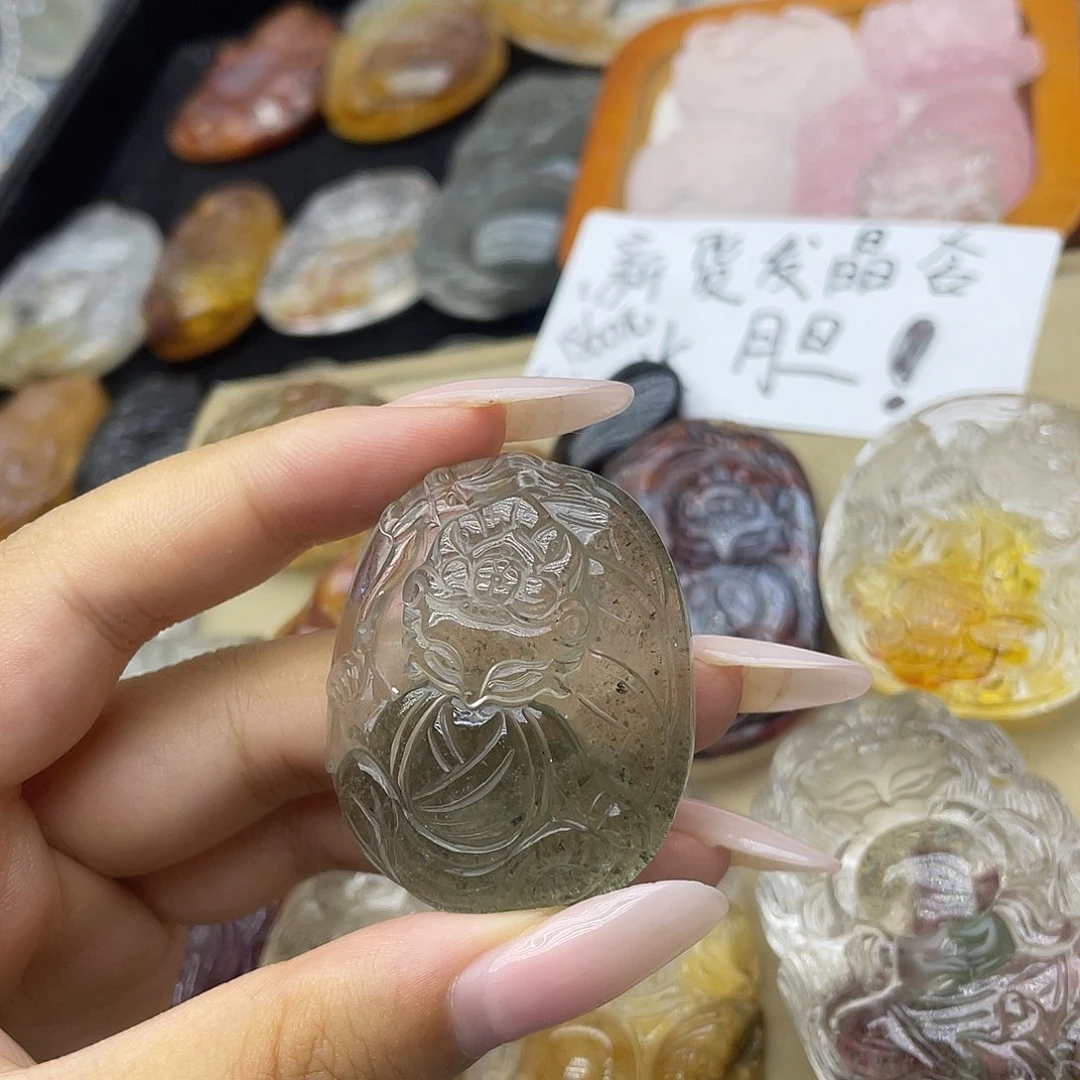 颈饰未镶嵌水晶天然