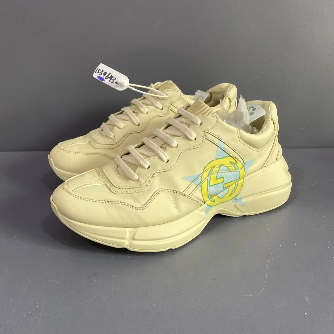 95新 GUCCI/古驰 40码 古驰gucci老爹鞋 成色不错 休闲鞋 25.5