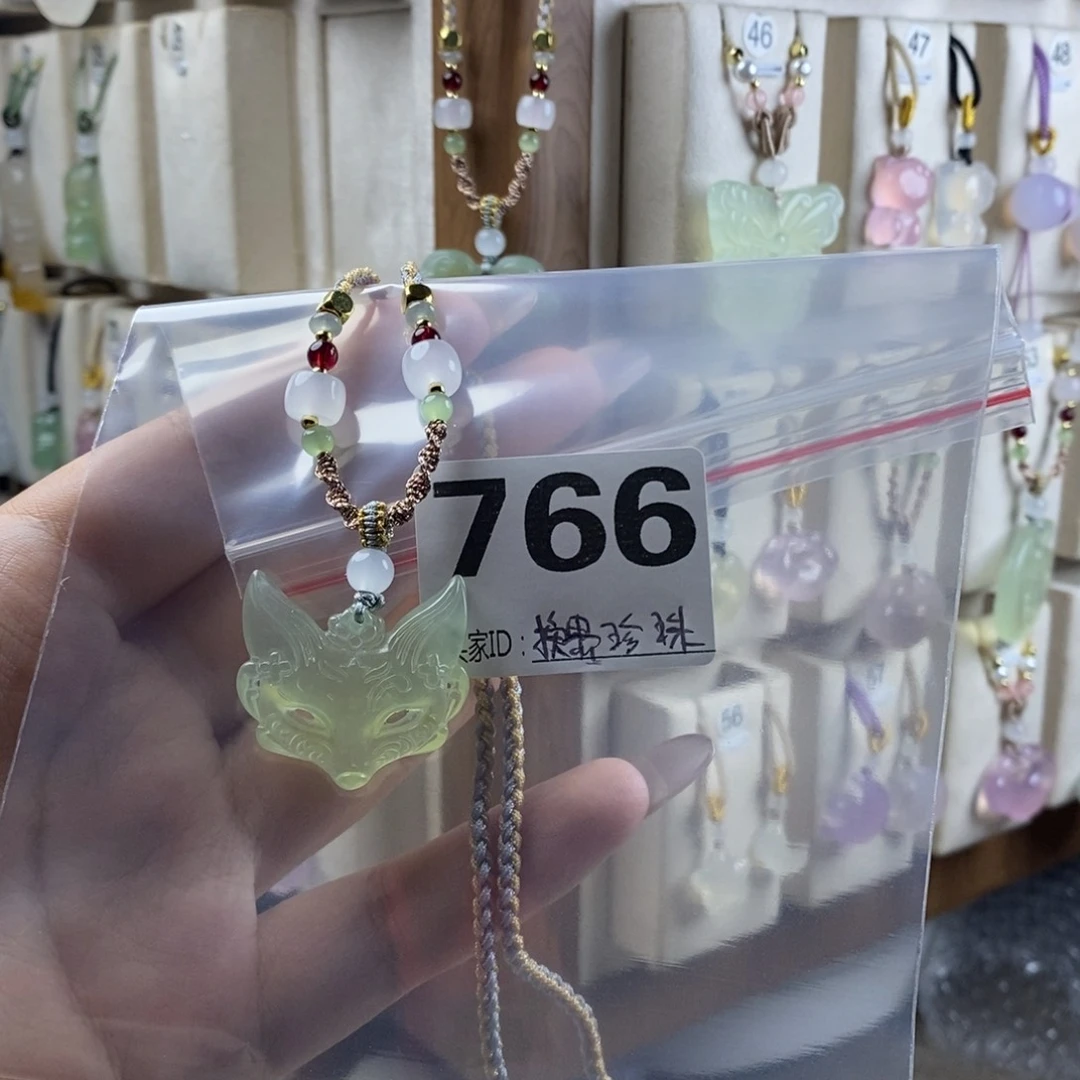 玛瑙/玉髓颈饰合金K***y
