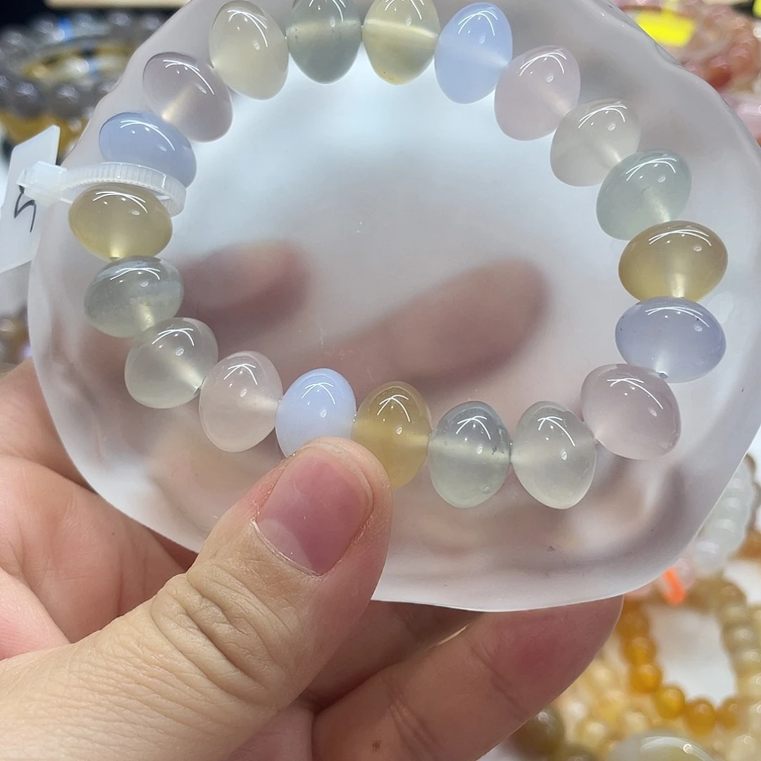 玛瑙/玉髓未镶嵌手链