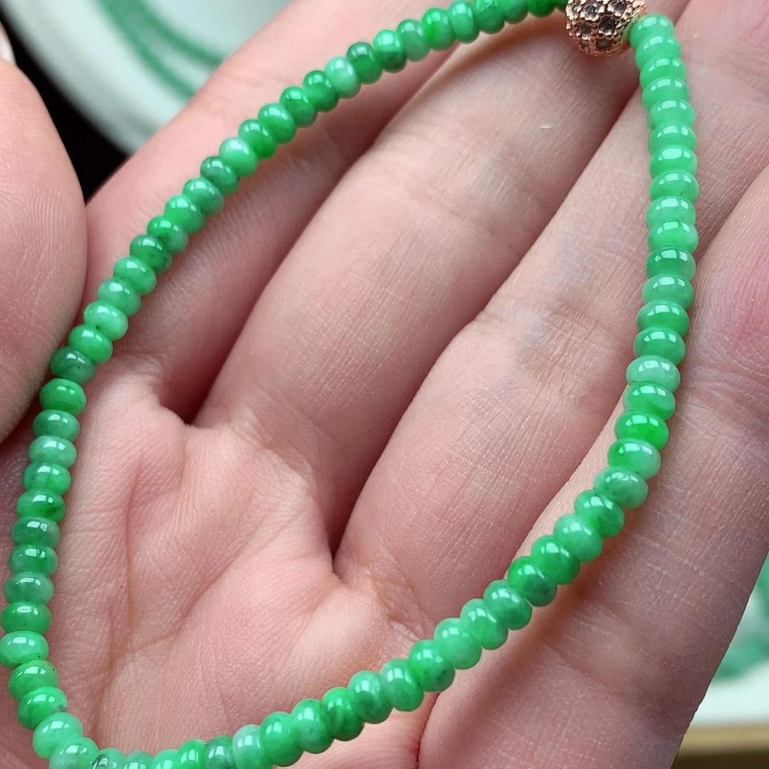 翡翠未镶嵌手链翡翠
