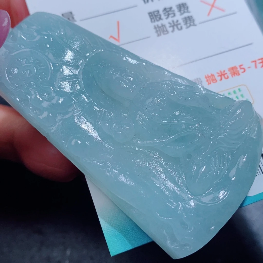 未镶嵌吊坠定制翡翠